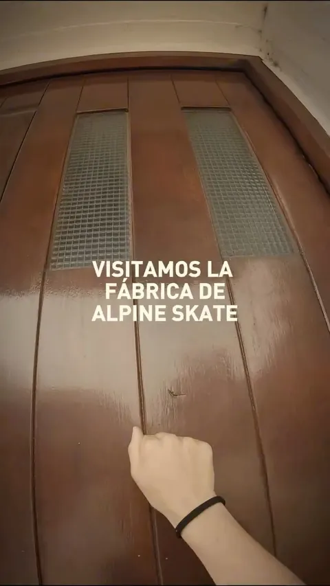 Alpine Skate reel, factory visit